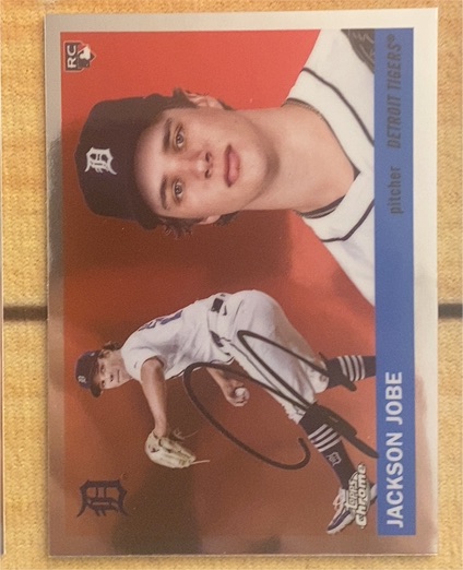 2021 Topps Chrome #RC Jackson Jobe — front