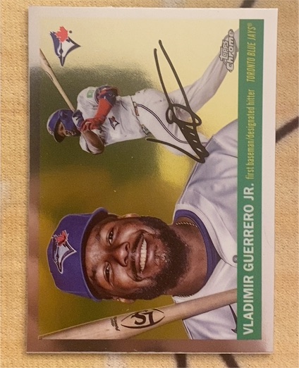 2021 Topps Chrome #TC-1 Vladimir Guerrero Jr. — front