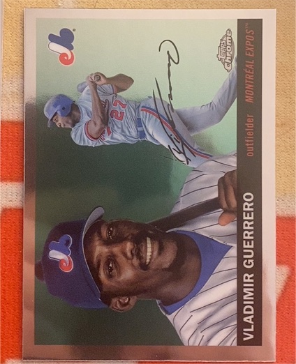 1997 Topps Chrome #27 Vladimir Guerrero — front