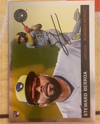 2022 Topps Chrome #2 Steward Berroa — front