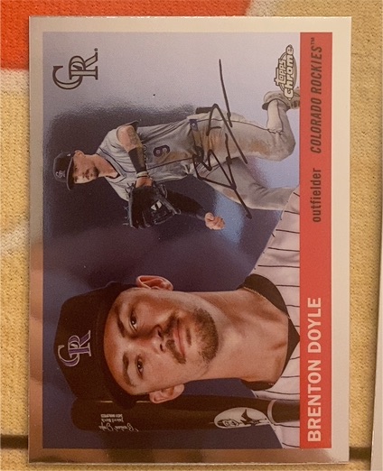 2021 Topps Chrome #CR-1 Brenton Doyle — front