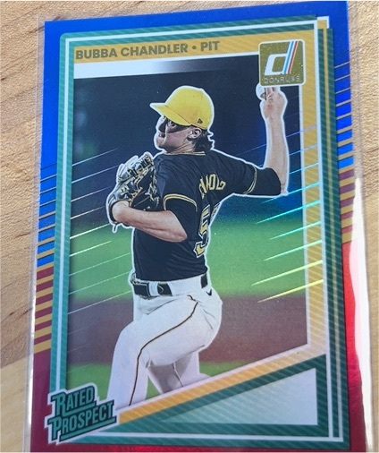2022 Donruss Rated Prospect #RP-1 Bubba Chandler — front