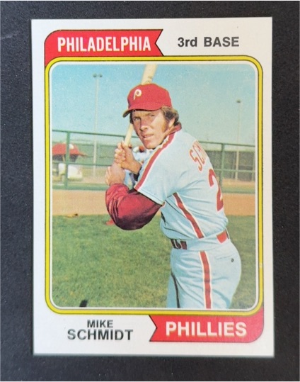 1975 Topps #300 Mike Schmidt — front