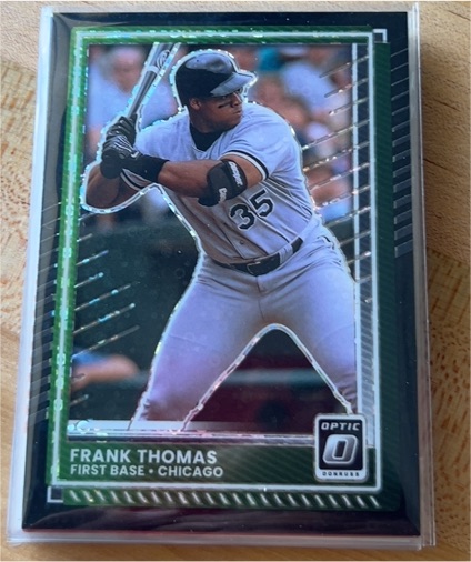 2020 Donruss Optic #35 Frank Thomas — front