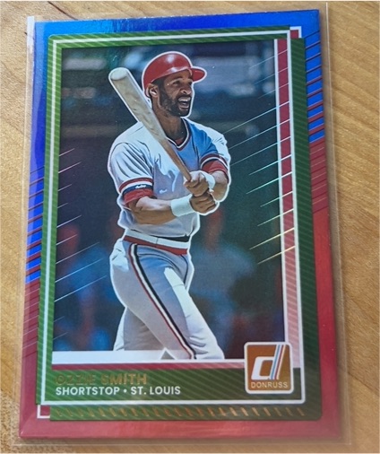 1984 Donruss #1 Ozzie Smith — front