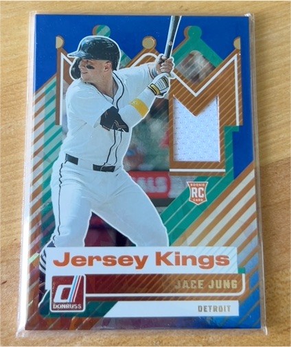 2022 Donruss Jersey Kings #JK-1 Jace Jung — front