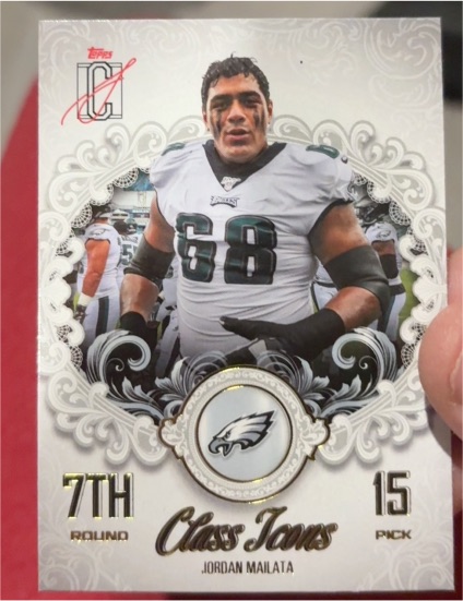 2020 Topps G Class Icons Jordan Mailata — front