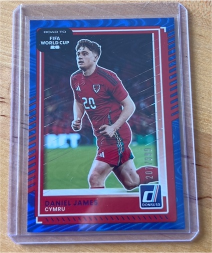 2022 Donruss Road to FIFA World Cup #207 Daniel James — front