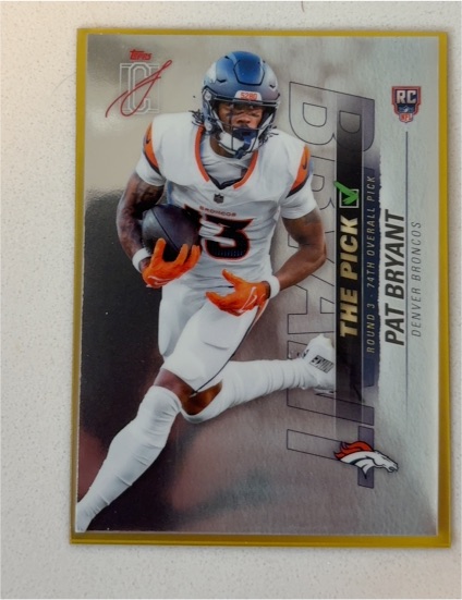 2021 Topps Inception #TP-3 Pat Bryant — front