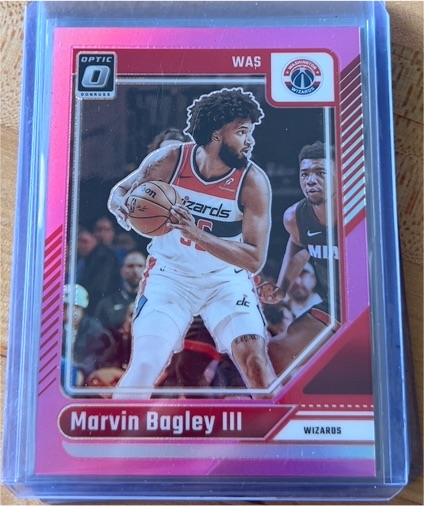 2021 Donruss Optic #WAS Marvin Bagley III — front