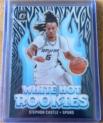2022 Donruss Optic White Hot Rookies Stephon Castle — front
