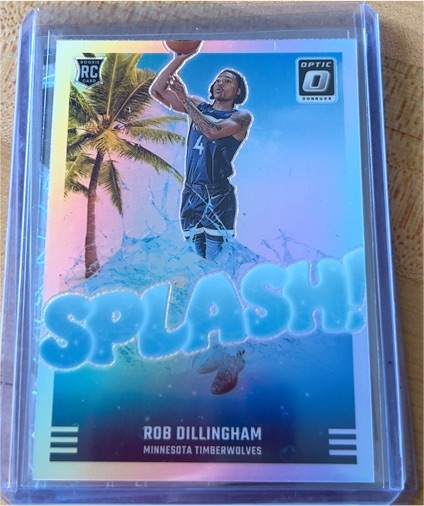 2022 Donruss Optic Splash! #SPL-1 Rob Dillingham — front