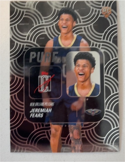 2022 Panini Chronicles Optic Pure #02 Jeremiah Fears — front