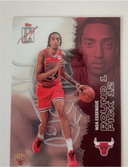 2022 Topps NBA Draft #12 Noa Essengue — front