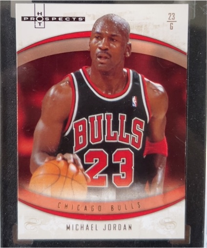 1997 Upper Deck Hot Prospects #23 Michael Jordan — front
