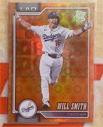 2023 Topps 75 #LAD-WS Will Smith — front