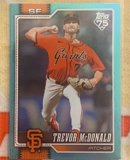 2023 Topps 75 #SF Trevor McDonald — front