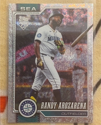 2022 Topps #75 Randy Arozarena — front
