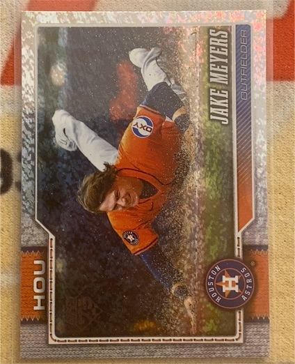 2022 Topps Jake Meyers Houston Astros — front