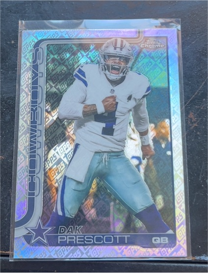 2020 Topps Chrome #TC-DAK Dak Prescott — front