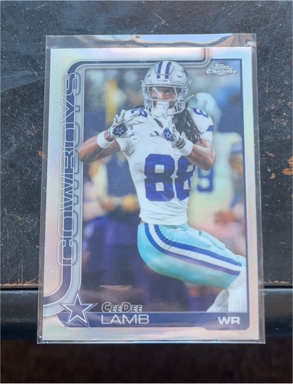 2020 Topps Chrome #88 CeeDee Lamb — front