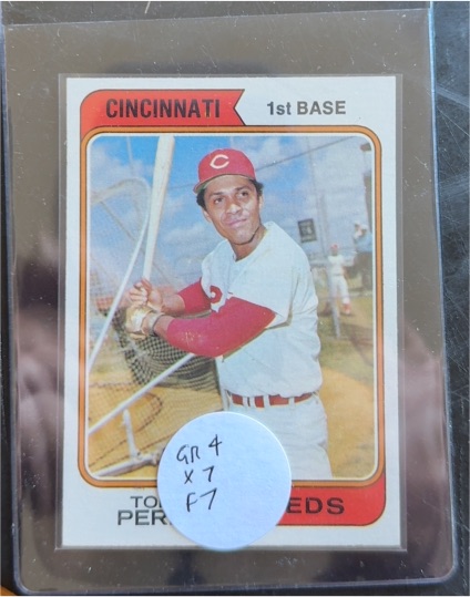 1972 Topps #300 Tony Perez — front