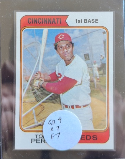 1972 Topps #200 Tony Perez — front