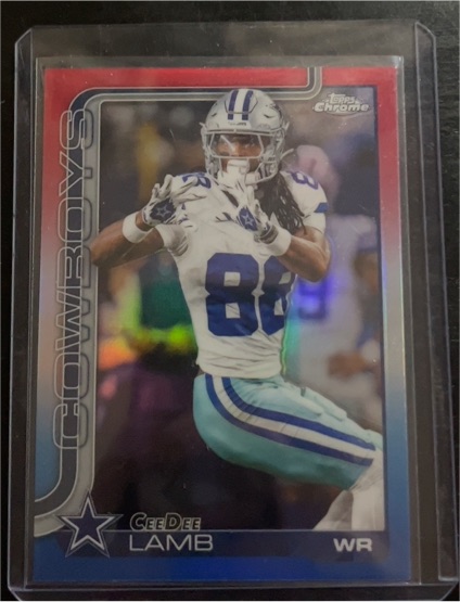 2020 Topps Chrome #88 CeeDee Lamb — front