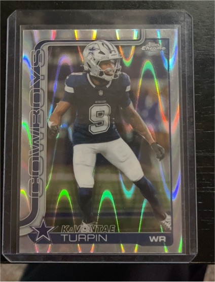 2021 Topps Chrome #204 KaVontae Turpin — front