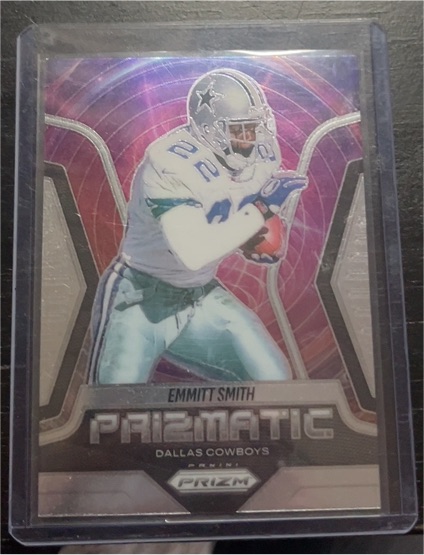 2020 Panini Prizm Prizmatic #Emmitt Smith — front