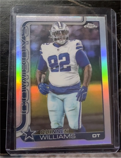 2020 Topps Chrome #92 Quinnen Williams — front