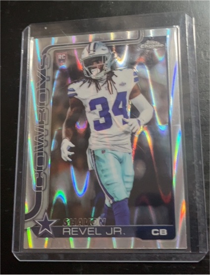 2021 Topps Chrome #RC Sharon Revel Jr. — front