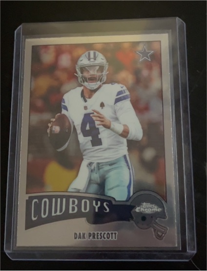 2020 Topps Chrome #CFR-4 Dak Prescott — front