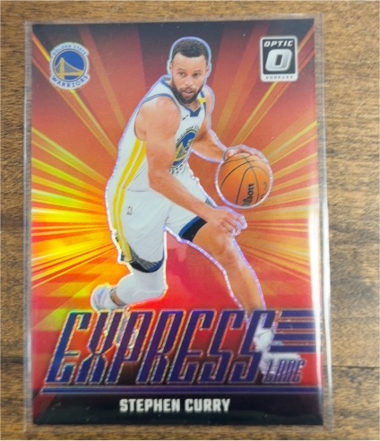 2020 Donruss Optic Express Lane #EXP-1 Stephen Curry — front