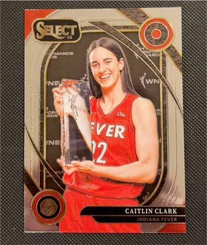 2023 Panini Select #28 Caitlin Clark — front