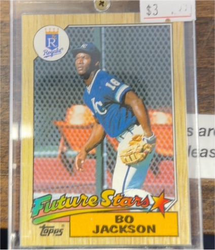 1987 Topps #16 Bo Jackson — front