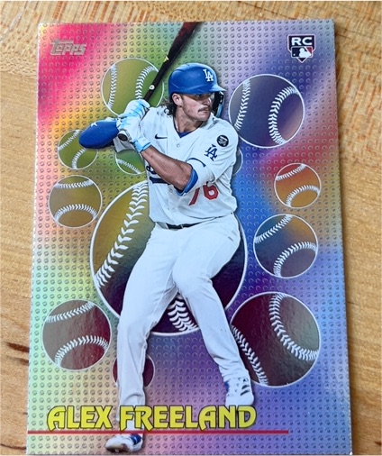 2023 Topps #16 Alex Freeland — front