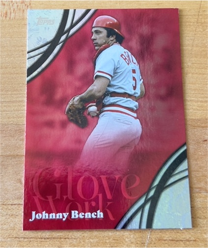 1991 Topps #G1 Johnny Bench — front