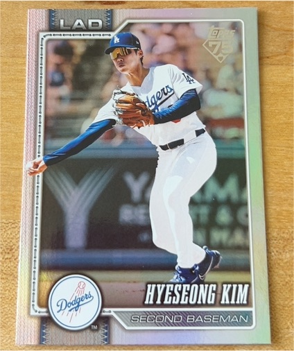 2022 Donruss #LAD-2 HyeSeong Kim — front