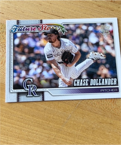 2022 Topps #FS-1 Chase Dollander — front