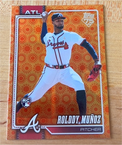 2023 Topps 75 #ATL-RM Rolddy Muñoz — front