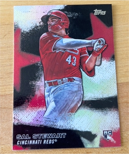 2022 Topps #43 Sal Stewart — front