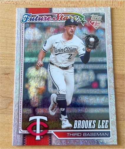 2023 Topps 75 Future Stars #FS-2 Brooks Lee — front