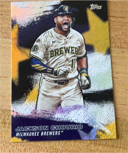 2023 Topps Jackson Chourio — front