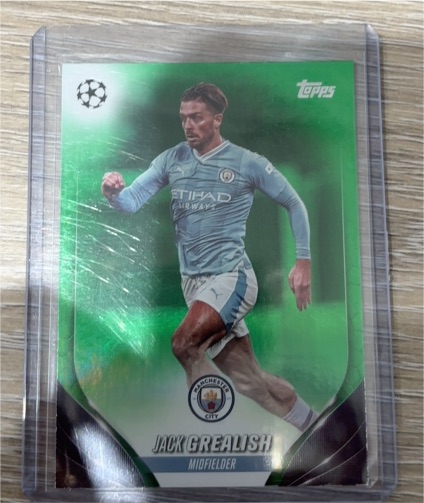 2022 Topps UEFA Champions League Soccer #MG-1 Jack Grealish — front