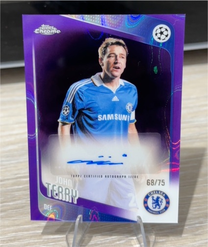 2010 Topps Chrome UEFA Champions League #68 John Terry — front
