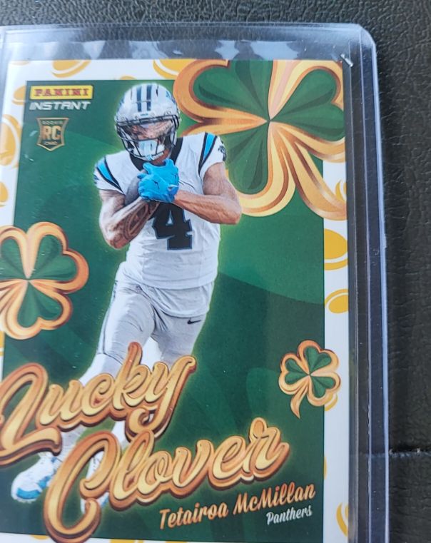 2023 Panini Instant Lucky Clover Tetairoa McMillan — front