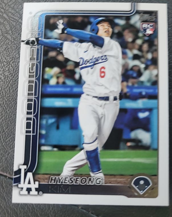 2023 Topps #6 Hyeseong Kim — front