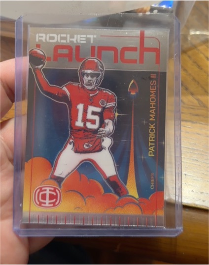 2020 Donruss Rocket Launch Patrick Mahomes II — front