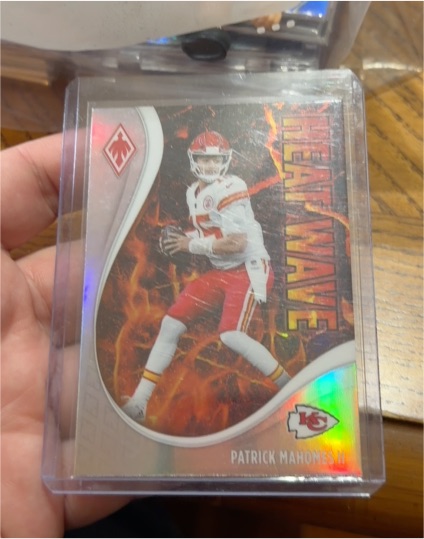 2020 Panini Phoenix Heat Wave #HW-1 Patrick Mahomes II — front